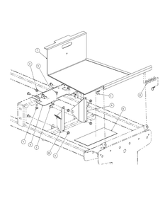 Part Location Diagram of 01007560 Cub Cadet Floor Panel Assembly